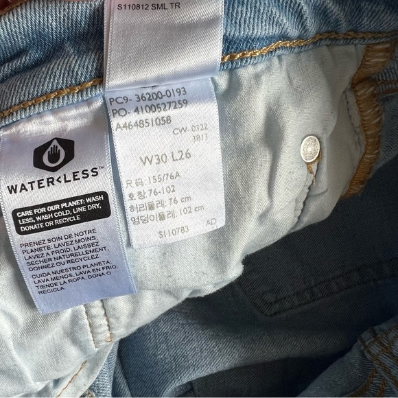 Levi's - 501 Crop Jeans - Samba Blues - Blue - Picture 6 of 11